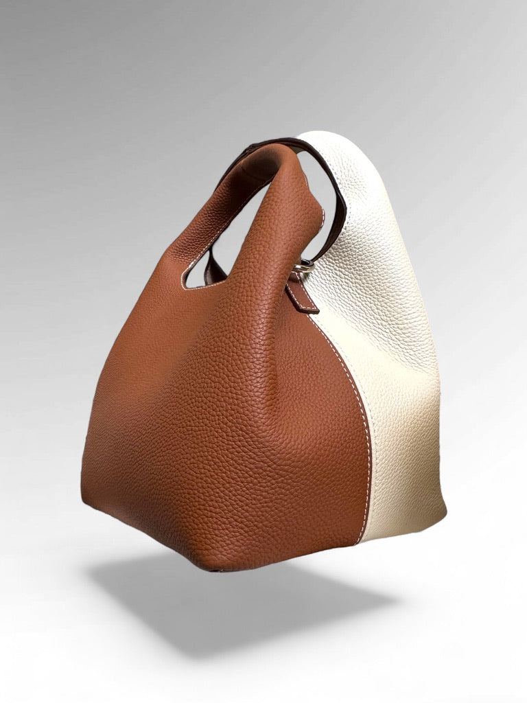 Cataleya - Bi-Colour Bag Desert Dune & Chiffon